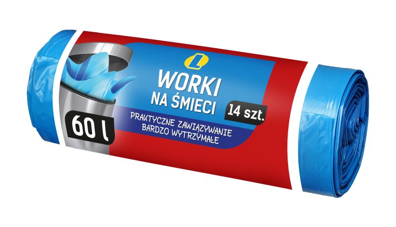 LEWIATAN WORKI/ŚMIECI 60L 14SZT.