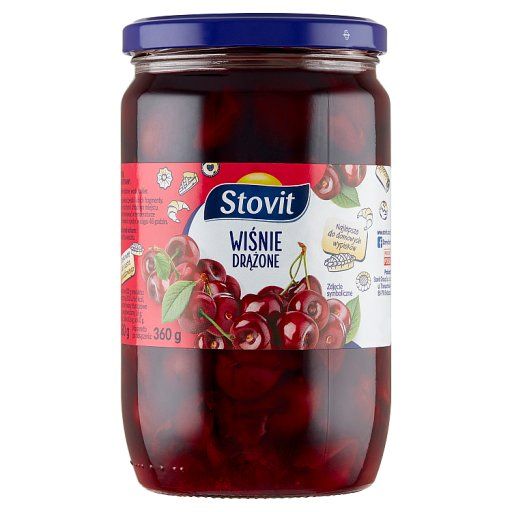 Stovit Wiśnie drążone 680 g