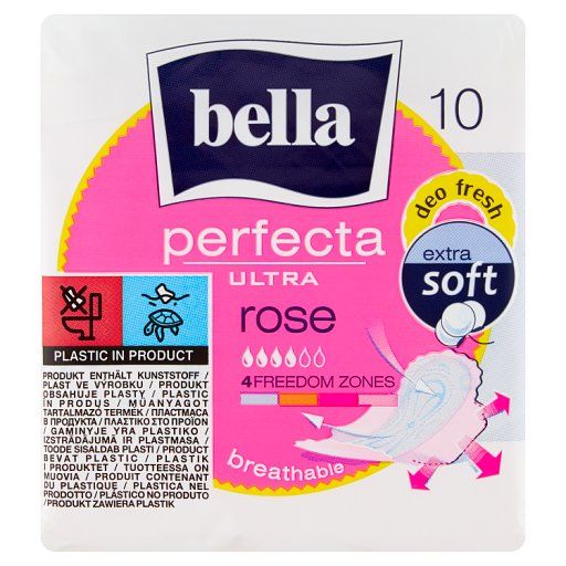 Bella Perfecta Ultra Rose Podpaski higieniczne 10 sztuk