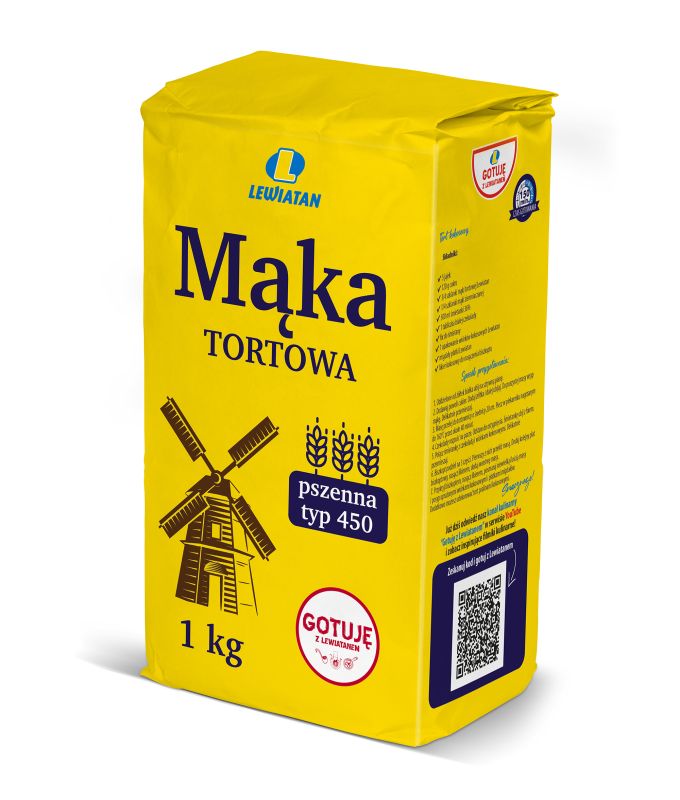 LEWIATAN MĄKA TORTOWA 1KG..