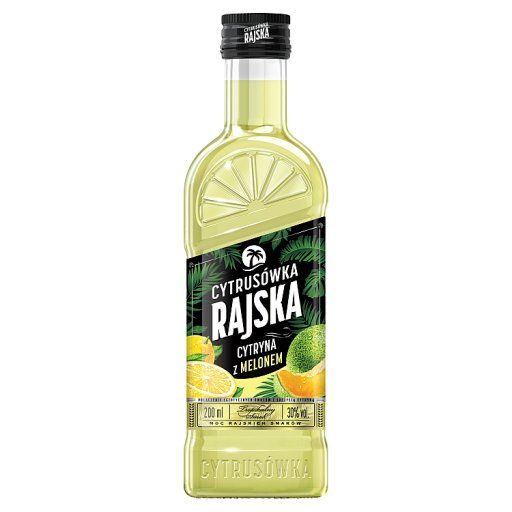 Cytrusówka Rajska Likier cytryna z melonem 200 ml