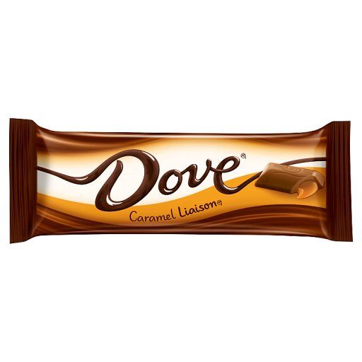 Dove Caramel Liaison Czekolada mleczna 50 g (2 x 25 g)