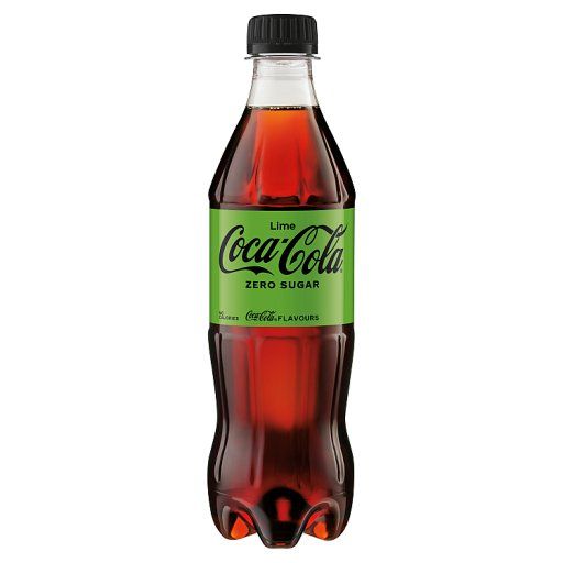 Coca-Cola zero Lime Napój gazowany 500 ml