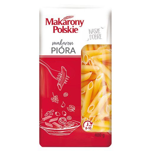 Makarony Polskie Makaron pióra 400 g