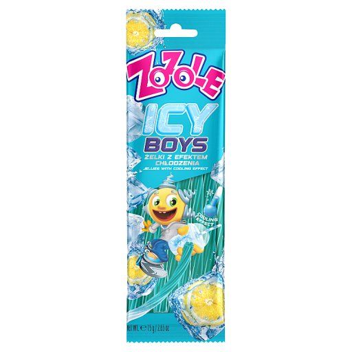 Zozole Icy Boys Żelki z efektem chłodzenia 75 g