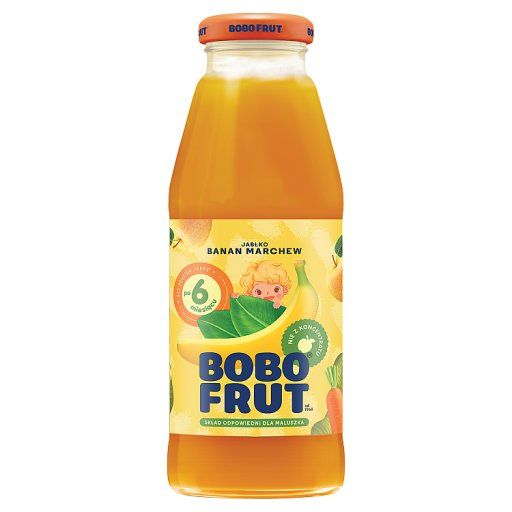 Bobo Frut Nektar owocowo-warzywny jabłko banan marchew 300 ml