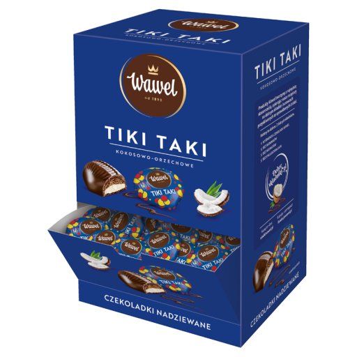 Wawel Tiki Taki kokosowo-orzechowe Czekoladki nadziewane 2,2 kg