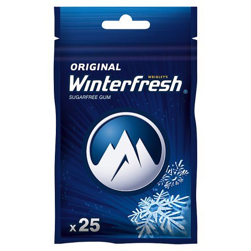 Winterfresh Original Guma do żucia bez cukru 35 g (25 drażetek)