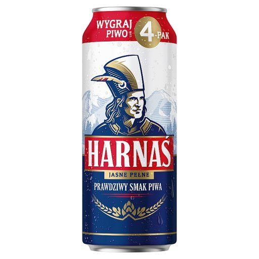 Harnaś Piwo jasne pełne 500 ml