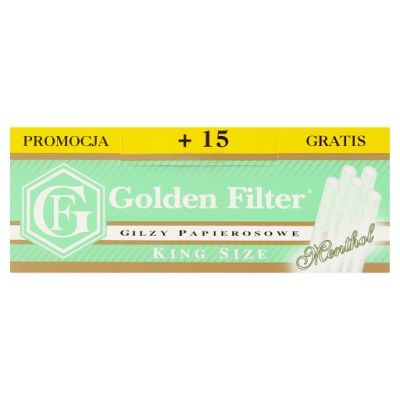 Golden Filter Menthol Gilzy papierosowe 115 sztuk