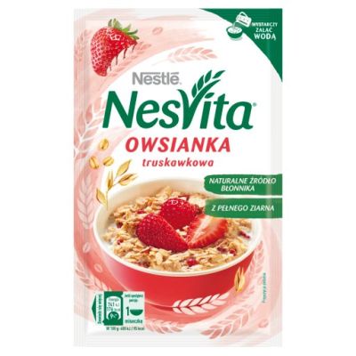 NesVita Owsianka truskawkowa 45 g